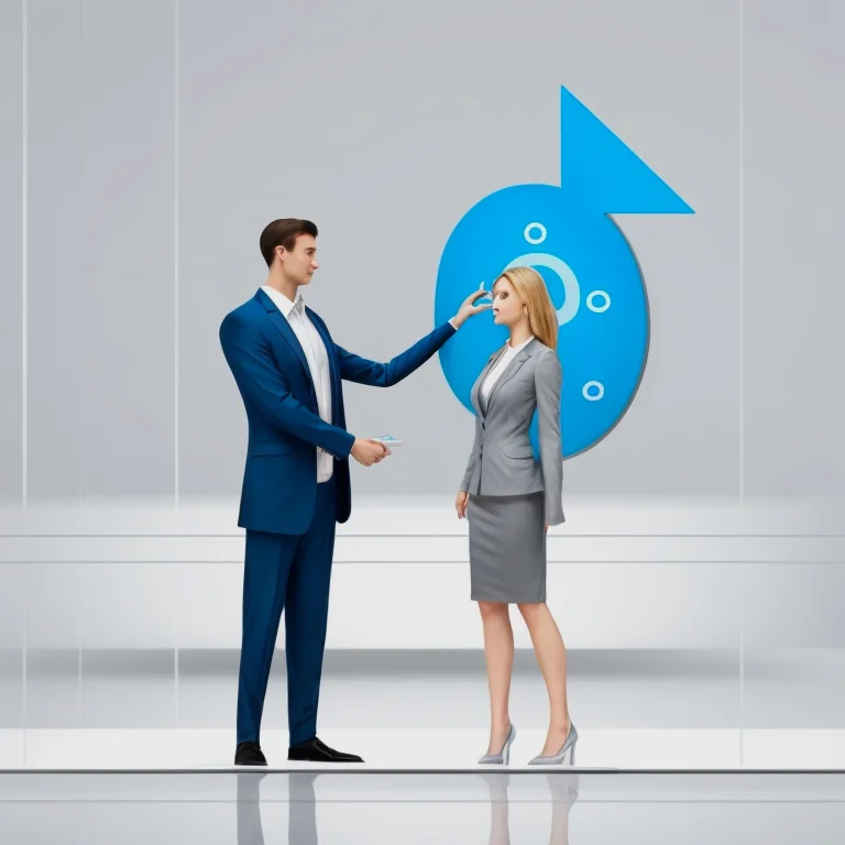 Symbolische Darstellung von IP-Übertragung